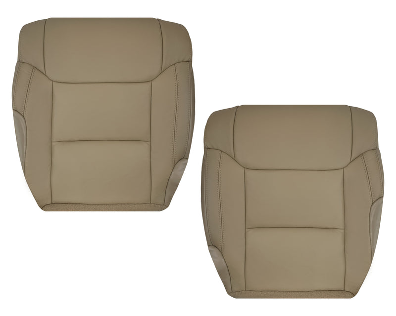 2014 2015 2016 2017 2018 2019 2020 2021 Brand New Driver or Passenger Side Bottom Replacement Seat Cover for your Toyota Tundra SR5 Limited In Sand Beige "Tan"