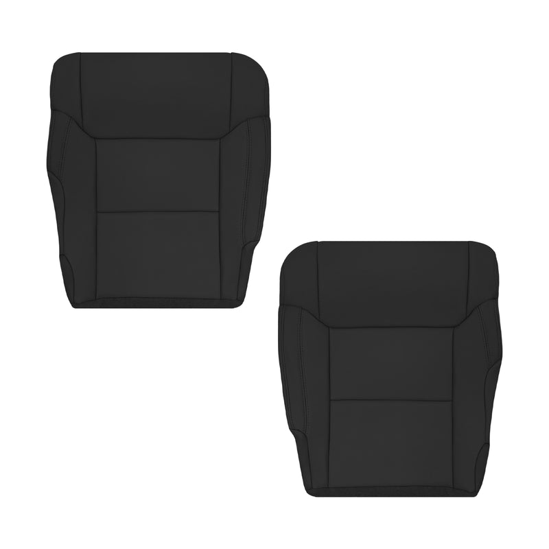 2014-2021 FITS Toyota Tundra Black Driver or Passenger Bottom Replacement Cushion Seat Cover