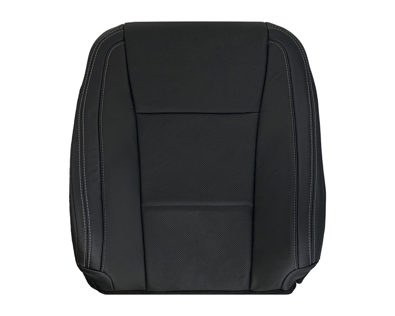 2015_2015_2017_Ford_F150_Lariat_Charcoal_Black_Leather_or_Vinyl_Seat_Cover_Replacement_Driver_amp_Passenger_Bottom_Top_Lean_Back-Cushion-cover-cushion-new