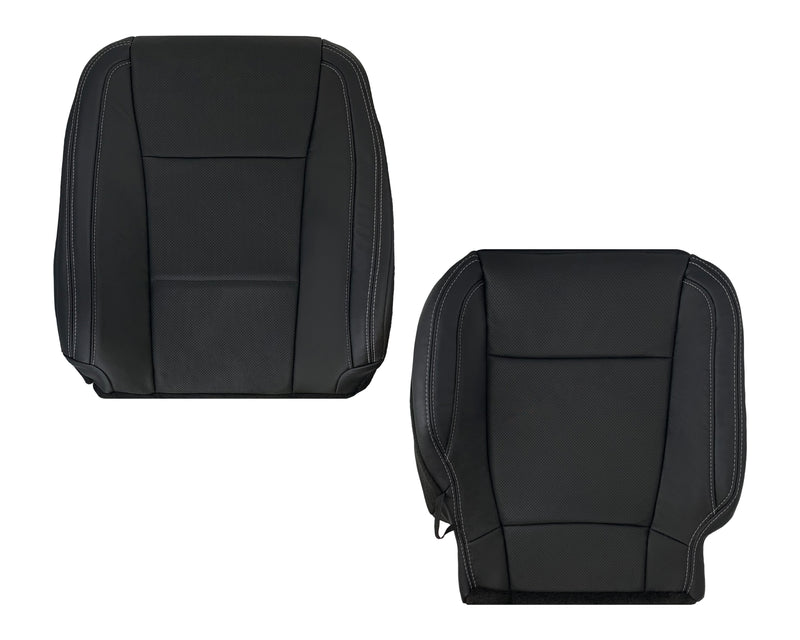 2015_2015_2017_Ford_F150_Lariat_Charcoal_Black_Leather_or_Vinyl_Seat_Cover_Replacement_Driver_amp_Passenger_Bottom_Top_Lean_Back-Cushion-cover