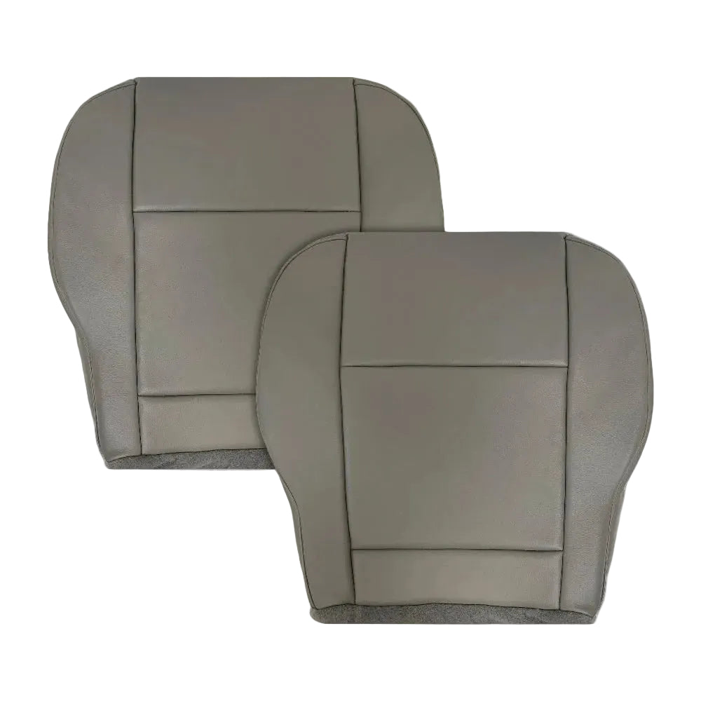 2015-2020 Ford Transit 150 250 350 Van Driver OR Passenger Top and Bottom Vinyl Replacement Seat Covers in Gray: Choose Your Side And Position - Auto Seat Replacement