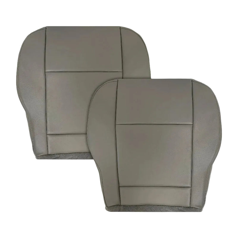 2015-2020 Ford Transit 150 250 350 Van Driver OR Passenger Top and Bottom Vinyl Replacement Seat Covers in Gray: Choose Your Side And Position - Auto Seat Replacement