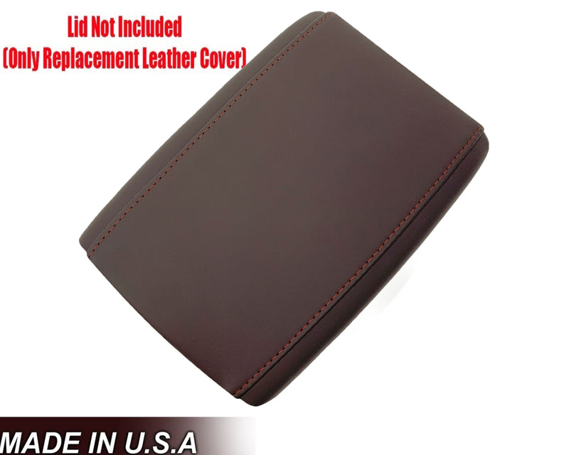 2016-2022 Lexus RX350 RX450h Genuine Leather OR Synthetic Leather Center Console Armrest Lid Replacement Cover in Brown