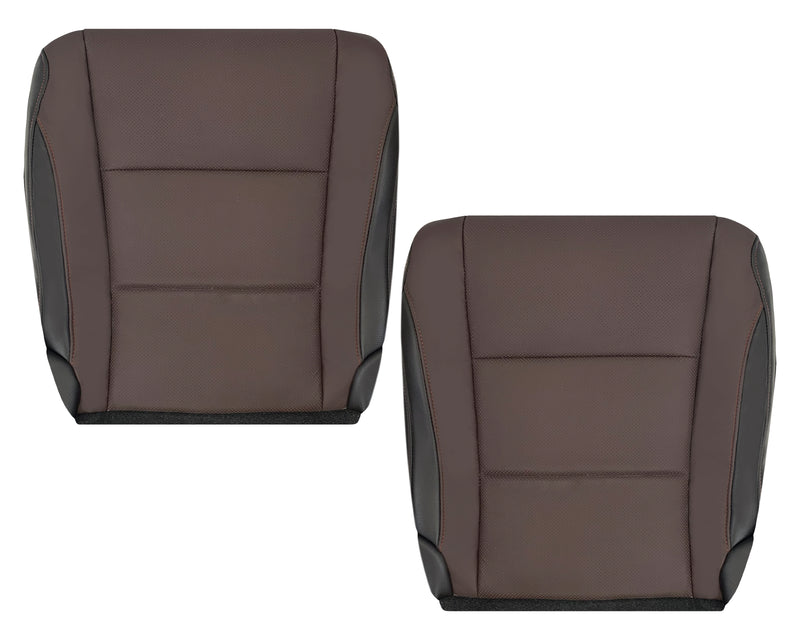US Auto Nation Perforated Leather Passenger Seat Bottom Cover For Lexus GX460 2010-2017, Tan (Ecru)