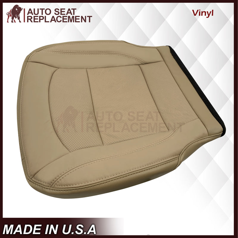 2016_2019 For Ford Explorer Limited Replacement Real Leather or Synthetic Leather Replacement Seat Cover Tan