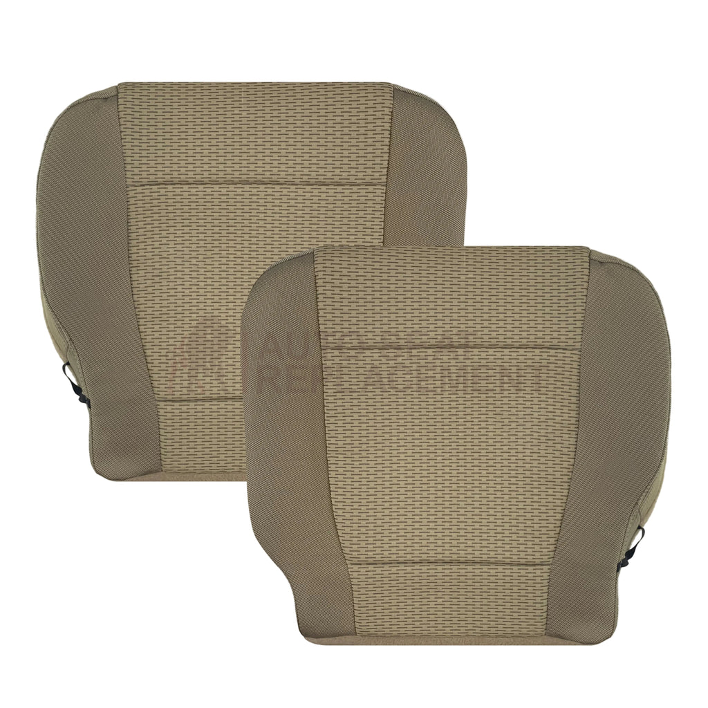 2017-2021 Ford F150 XLT TAN Cloth Seat Cover - Auto Seat Replacement