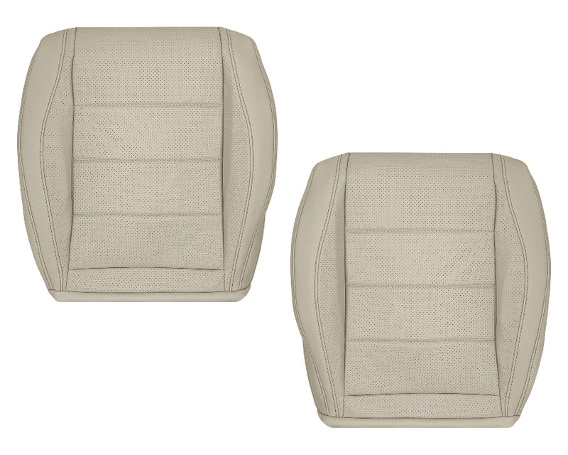 2020 - 2025 Mercedes Benz GLE350 GLE450 Bottom Perforated Synthetic Leather Replacement Seat Cover Beige