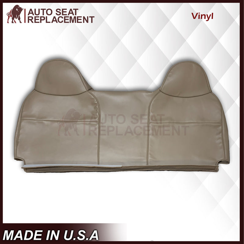 2008-2010 Ford F-250 F-350 F-450 F-550 Super Duty XL Work Truck Seat Cover in Camel Tan: Choose From Variants