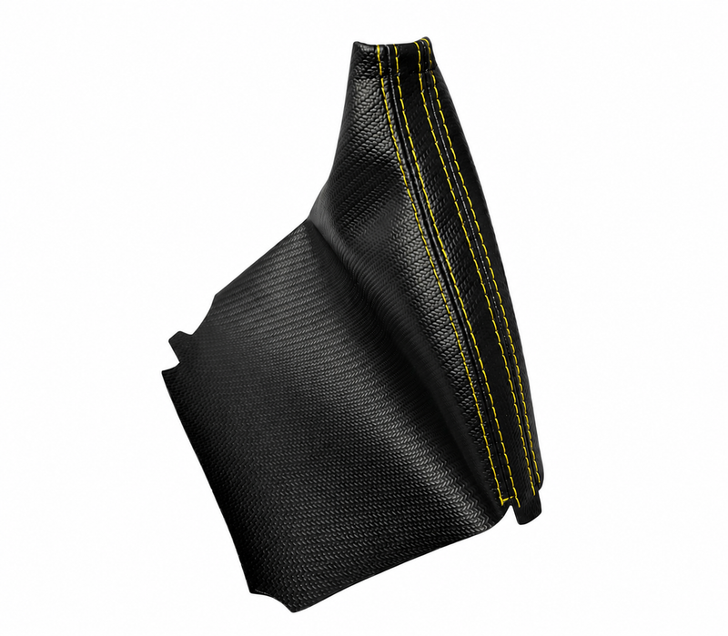 For 2008-2016 Subaru Impreza WRX Crosstrek Forester Carbon Fiber Vinyl Handbrake & Shift Boot Cover - Auto Seat Replacement
