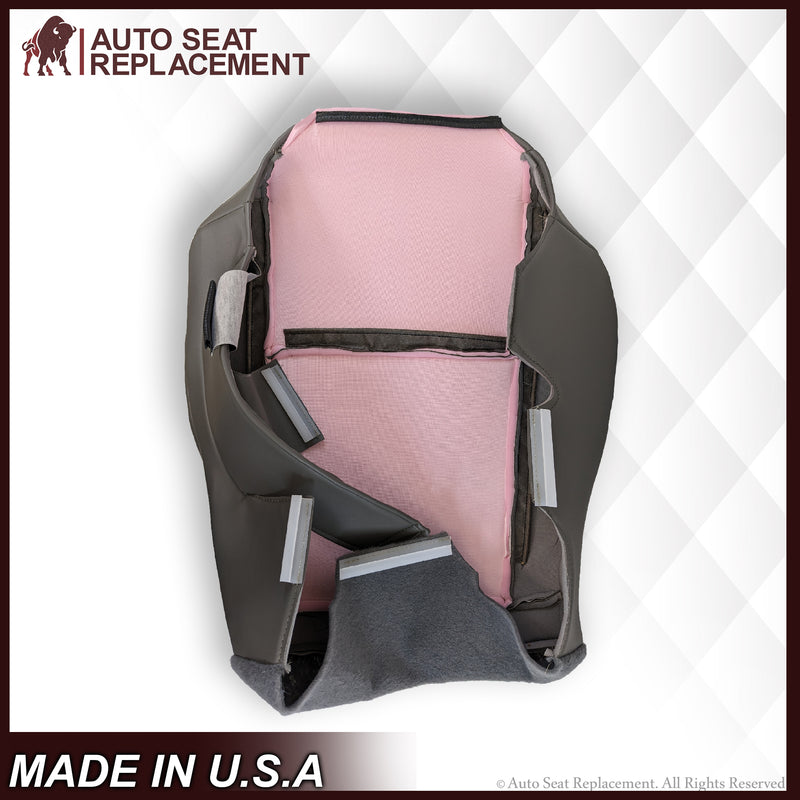 2009-2014 Ford E350 E450 E550 Econoline Van SOLID Bottom Cushion Foam & Seat Cover In Gray : Choose From Variations - Auto Seat Replacement