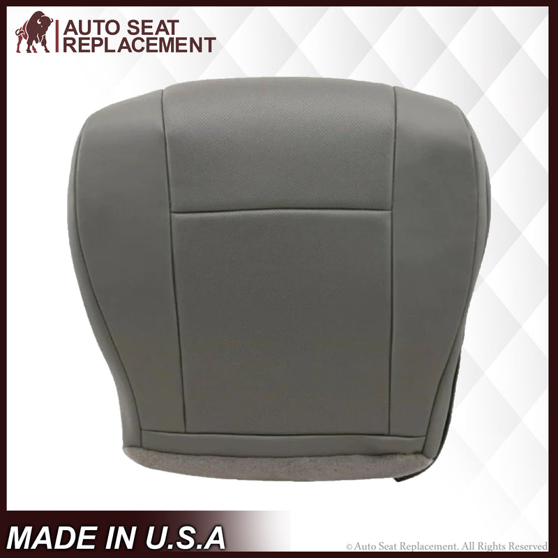 2009-2018 Ford E350 E450 E550 Nexus Viper 25V Van PERFORATED Bottom Seat Cover In Gray - Auto Seat Replacement