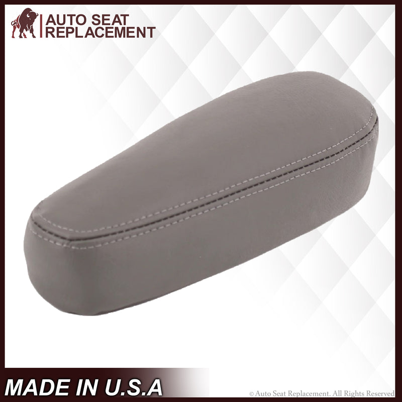 2003-2006 Chevy Tahoe Suburban & GMC Yukon Sierra Armrest Cover Light Gray - Auto Seat Replacement