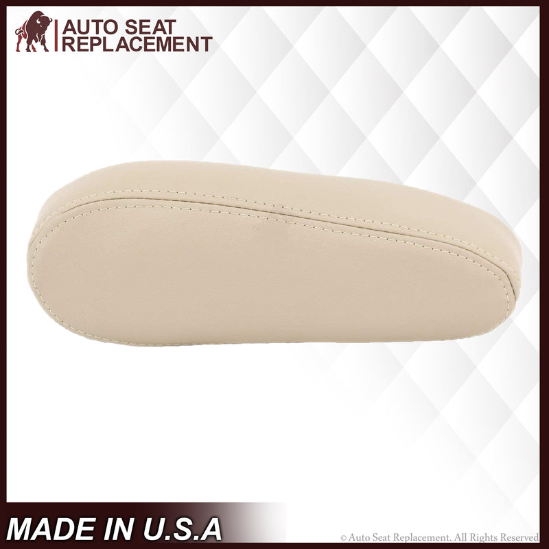 2000 2001 2002 2003 2004 2005 2006 Chevy Tahoe Suburban Driver / Passenger Armrest Seat Cover Tan - Auto Seat Replacement