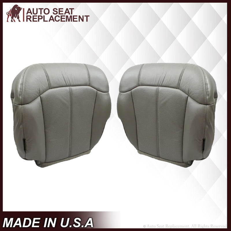 2002 Cadillac Escalade Perforated Seat Cover in Gray: Choose From Variations - Auto Seat Replacement