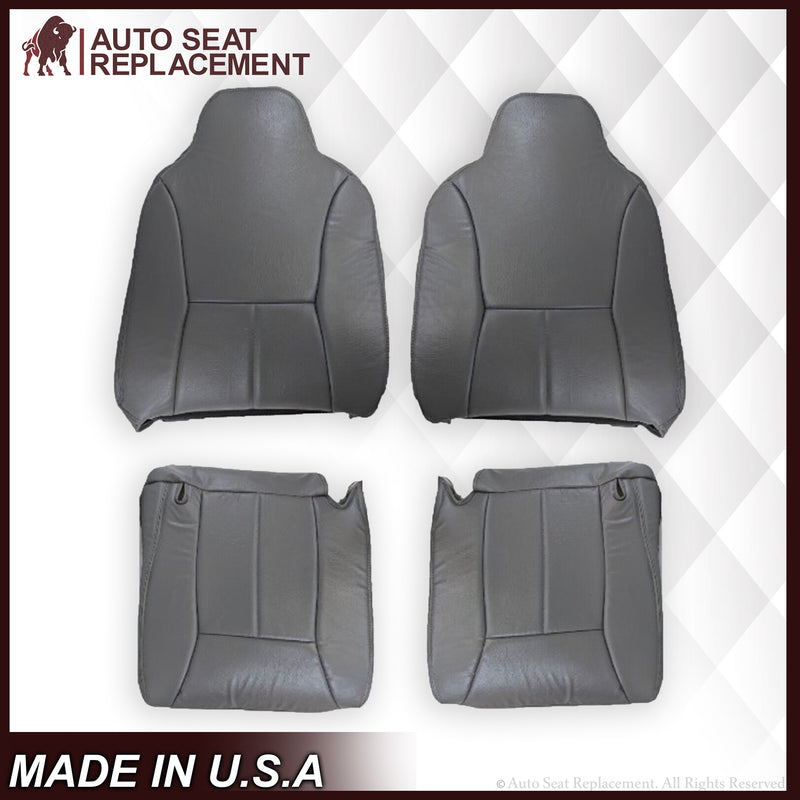 1998 1999 2000 2001 2002 Dodge Ram 1500 Base Work Truck SINGLE CAB Seat Cover in Mist Gray Vinyl - Auto Seat Replacement