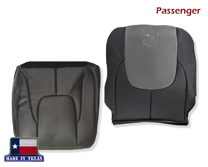 2004 2005 Dodge Ram 1500 2500 3500 Laramie SINGLE CAB WORK TRUCK  Replacement Seat Covers In Dark Slate "Dark Gray" - Auto Seat Replacement
