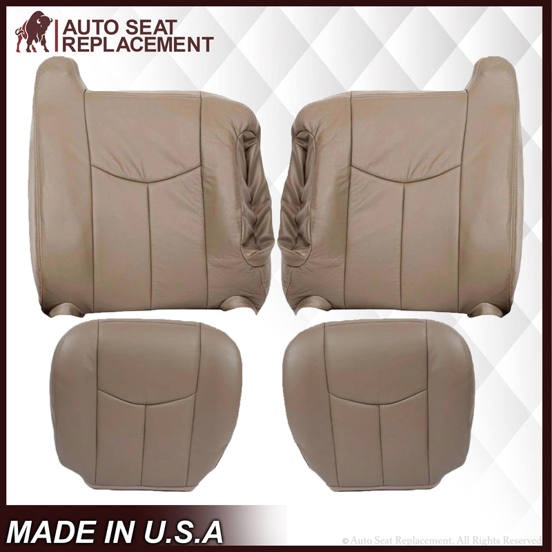 2003-2007 GMC Sierra Seat Cover in Tan: Choose The Variation - Auto Seat Replacement