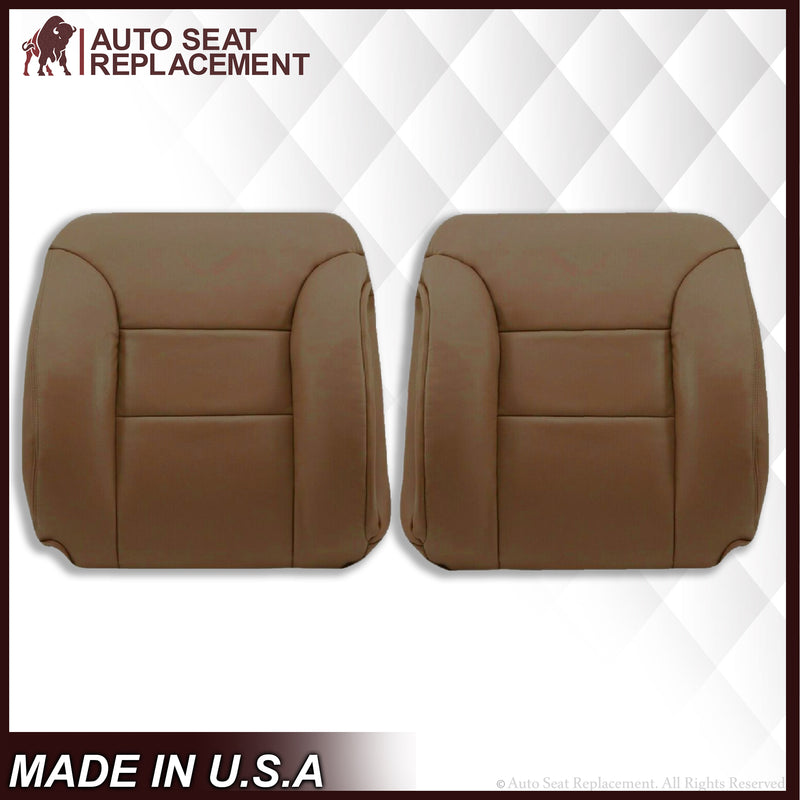 1995-1999 Chevy Tahoe Suburban Silverado Seat Cover in Dark Oak Tan (642): Choose your options - Auto Seat Replacement