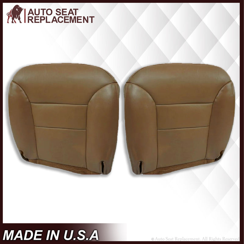 1995-1999 Chevy Tahoe Suburban Silverado Seat Cover in Dark Oak Tan (642): Choose your options - Auto Seat Replacement