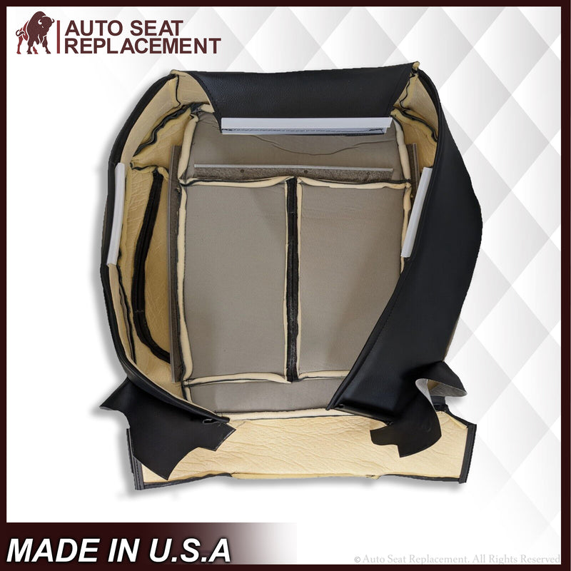 2006 2007-2010 Hummer H3 Adventure Bottom Leather Seat Covers in Black Leather or Vinyl - Auto Seat Replacement