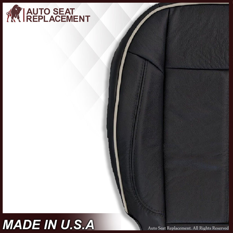 2006 2007-2010 Hummer H3 Adventure Bottom Leather Seat Covers in Black Leather or Vinyl - Auto Seat Replacement