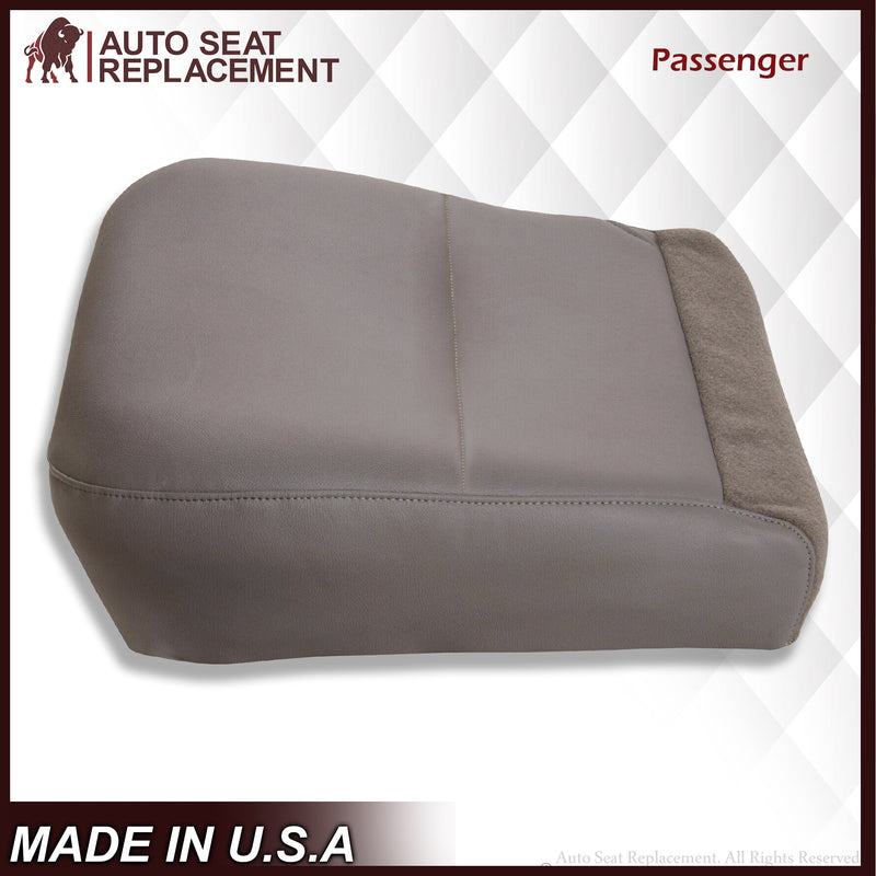 2008 2009 2010 Ford F250 F350 Super Duty XL Work Truck Bottom Seat Covers in Medium Stone Gray - Auto Seat Replacement