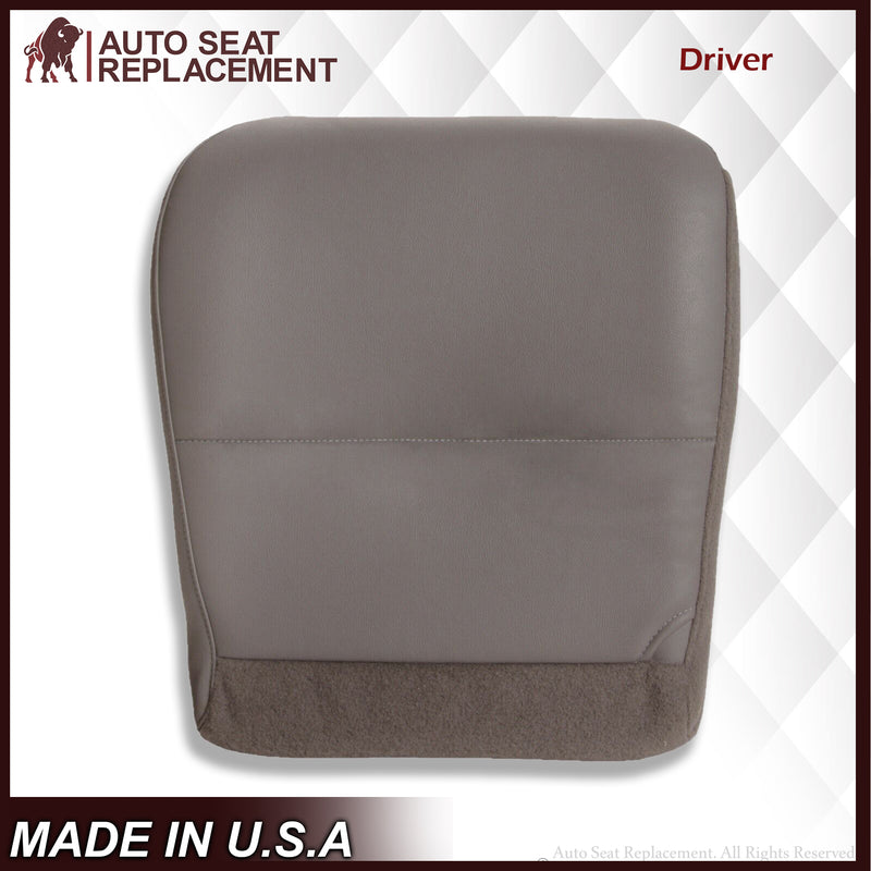 2008 2009 2010 Ford F250 F350 Super Duty XL Work Truck Bottom Seat Covers in Medium Stone Gray - Auto Seat Replacement