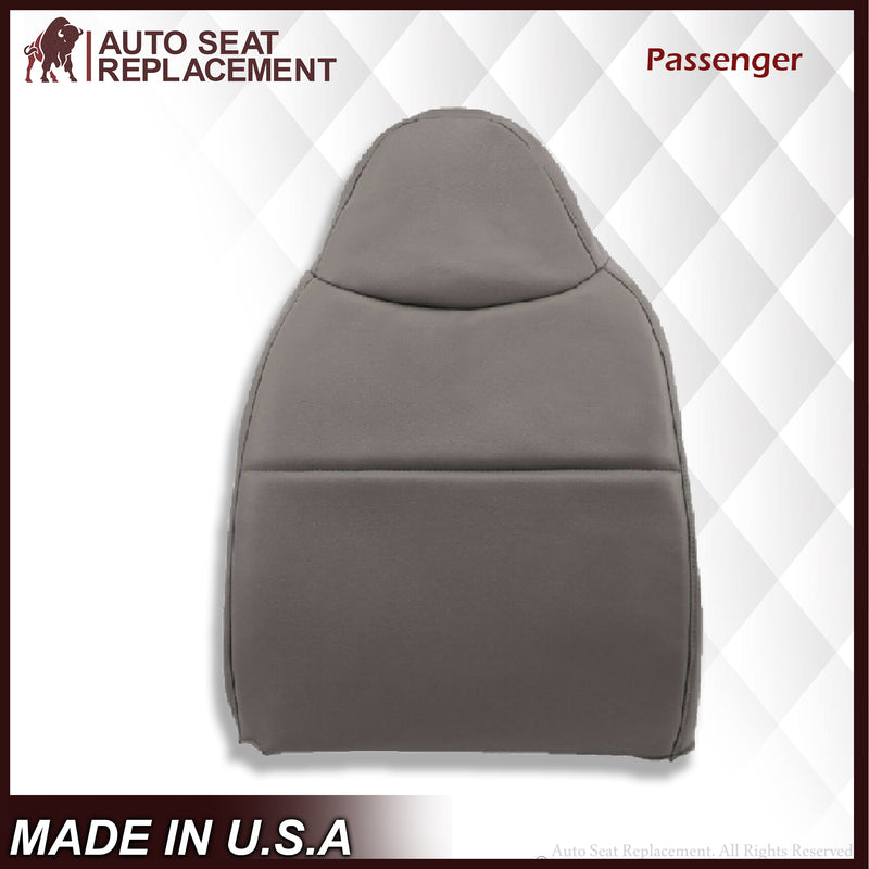 2008 2009 2010 Ford F250 F350 Super Duty XL Work Truck Bottom Seat Covers in Medium Stone Gray - Auto Seat Replacement