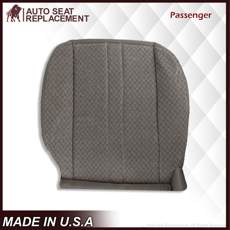 2003-2018 Chevy Express 1500 2500 3500 Cloth Seat Covers in Pewter Gray - Auto Seat Replacement