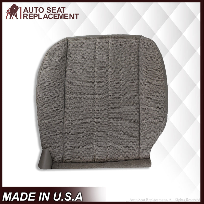 2003-2018 Chevy Express 1500 2500 3500 Cloth Seat Covers in Pewter Gray - Auto Seat Replacement