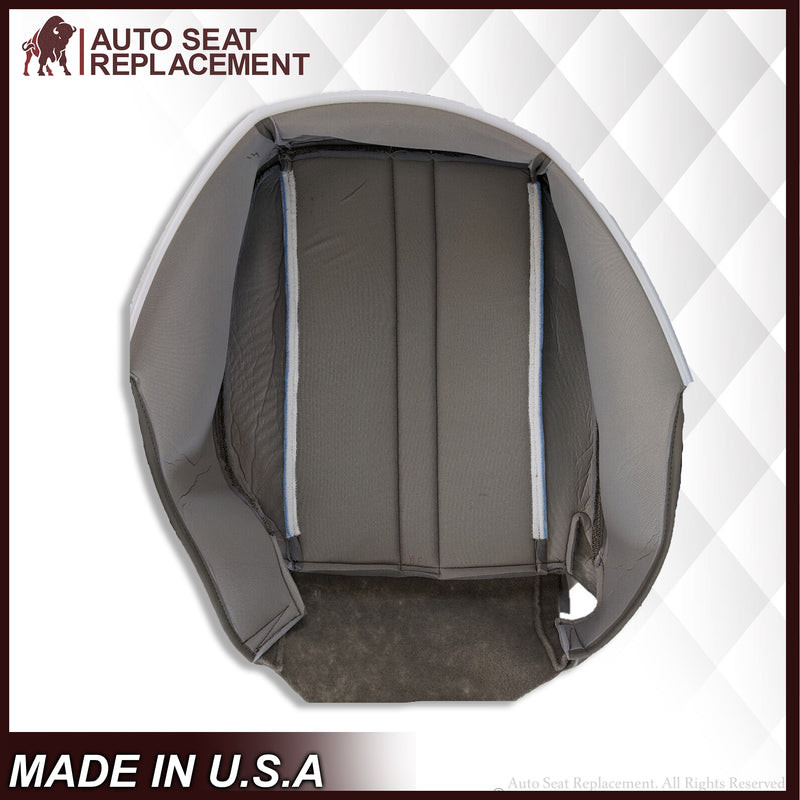 2003-2018 Chevy Express 1500 2500 3500 Cloth Seat Covers in Pewter Gray - Auto Seat Replacement