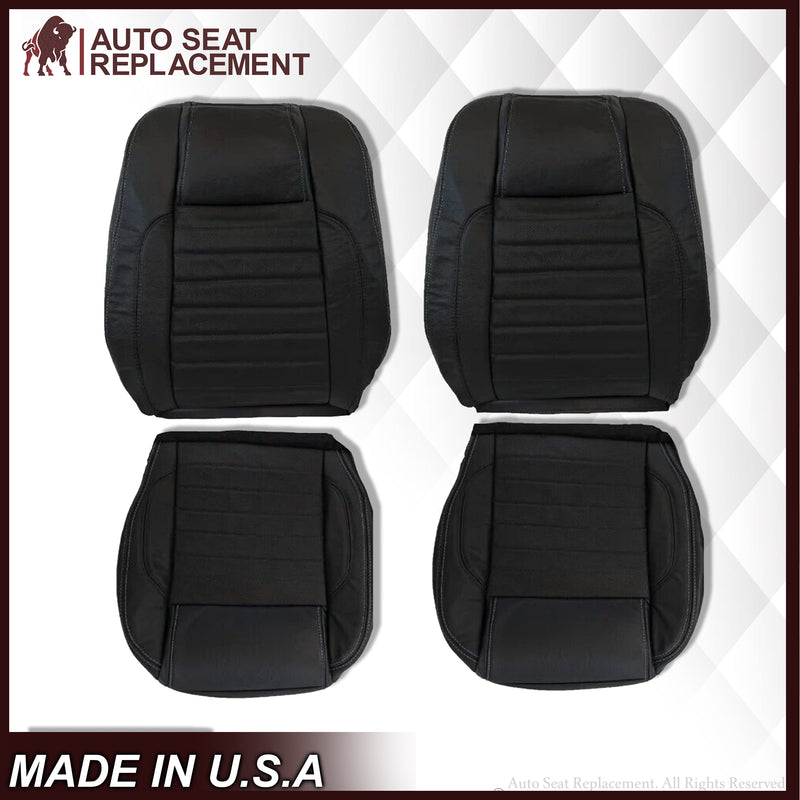 2010 2011 2012 2013 2014 Ford Mustang GT Convertible in Charcoal Black "Black" : Choose From Variation - Auto Seat Replacement