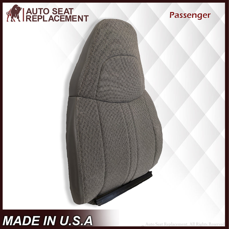 2003-2018 Chevy Express 1500 2500 3500 Cloth Seat Covers in Pewter Gray - Auto Seat Replacement