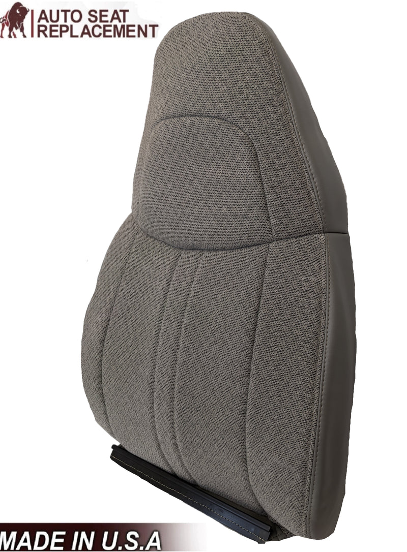 2003-2018 Chevy Express 1500 2500 3500 Cloth Seat Covers in Pewter Gray - Auto Seat Replacement