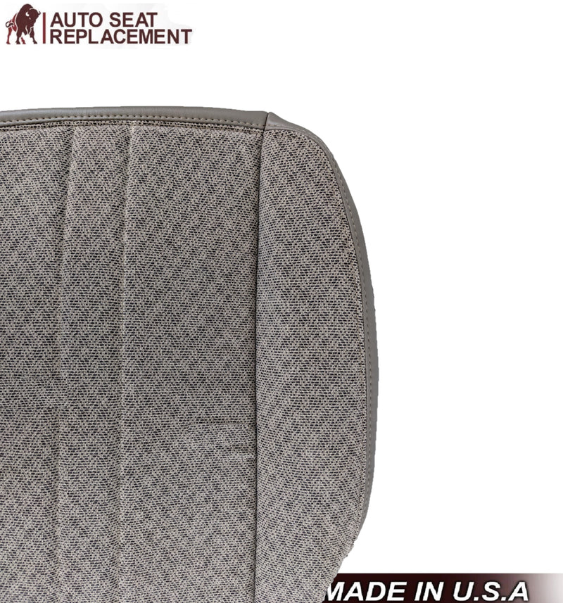 2003-2018 Chevy Express 1500 2500 3500 Cloth Seat Covers in Pewter Gray - Auto Seat Replacement