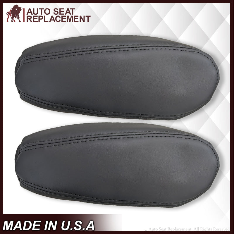 1995-1999 Chevy Tahoe Suburban Silverado Seat Cover in White and Black Choose: Leather or Vinyl - Auto Seat Replacement