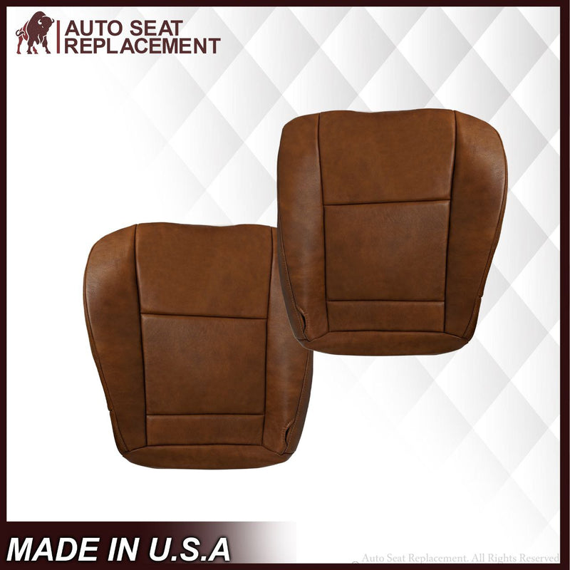 2002-2007 Ford F250 F350 King Ranch Replacement Genuine Leather OR Vinyl Front Seat Covers - Auto Seat Replacement