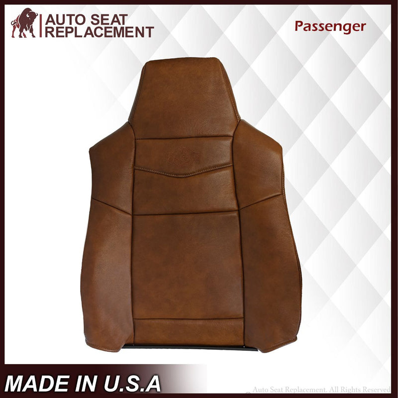 2002-2007 Ford F250 F350 King Ranch Replacement Genuine Leather OR Vinyl Front Seat Covers - Auto Seat Replacement