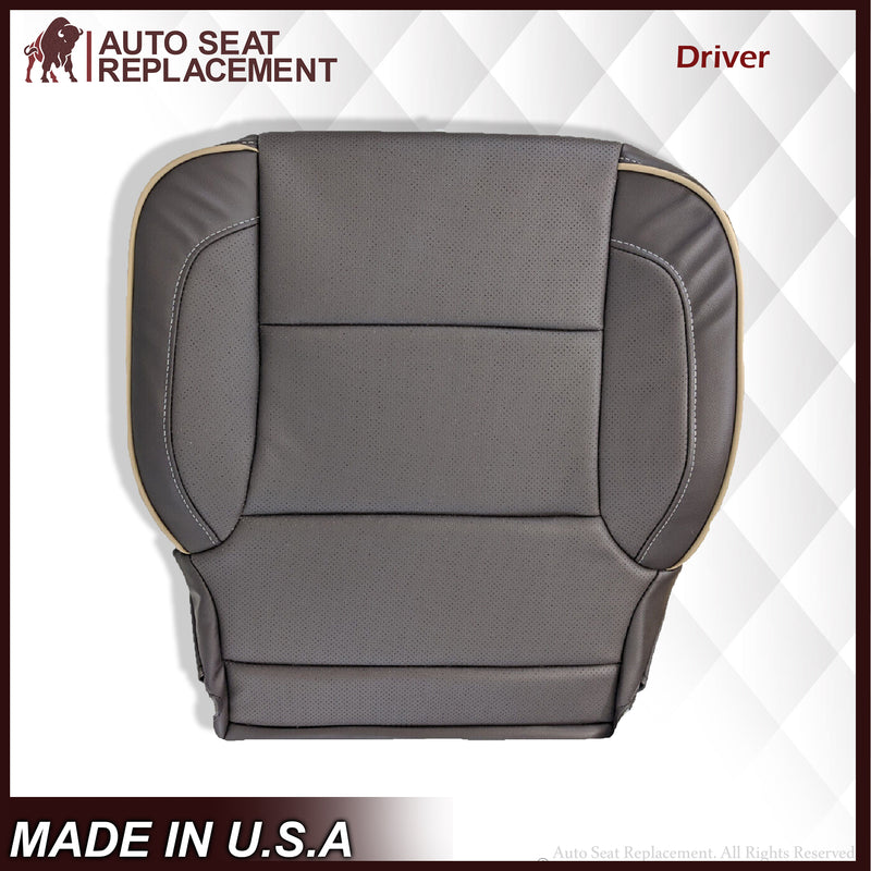2014-2018 Chevy Silverado High Country Perforated Bottom Seat Cover in Vinyl - Auto Seat Replacement