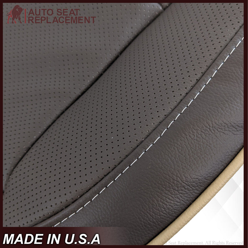 2014-2018 Chevy Silverado High Country Perforated Bottom Seat Cover in Vinyl - Auto Seat Replacement