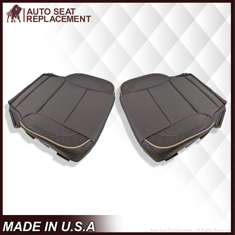 2014-2018 Chevy Silverado High Country Perforated Bottom Seat Cover in Vinyl - Auto Seat Replacement