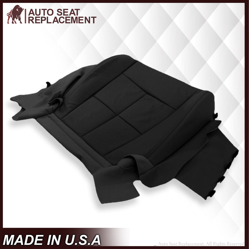 2007 2008 2009 2010 2011 2012 2013 2014 Lincoln Navigator Bottom Seat Cover in Black Leather or Vinyl - Auto Seat Replacement