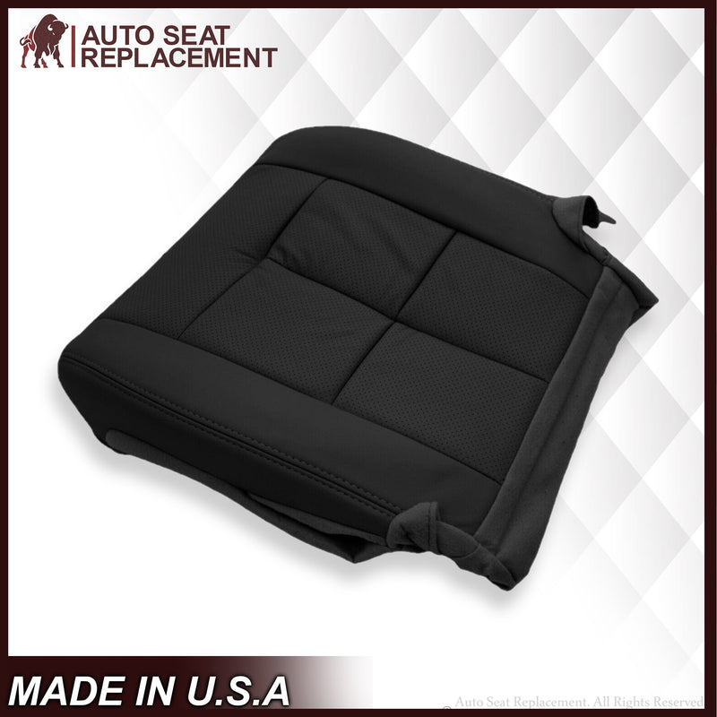 2007 2008 2009 2010 2011 2012 2013 2014 Lincoln Navigator Bottom Seat Cover in Black Leather or Vinyl - Auto Seat Replacement
