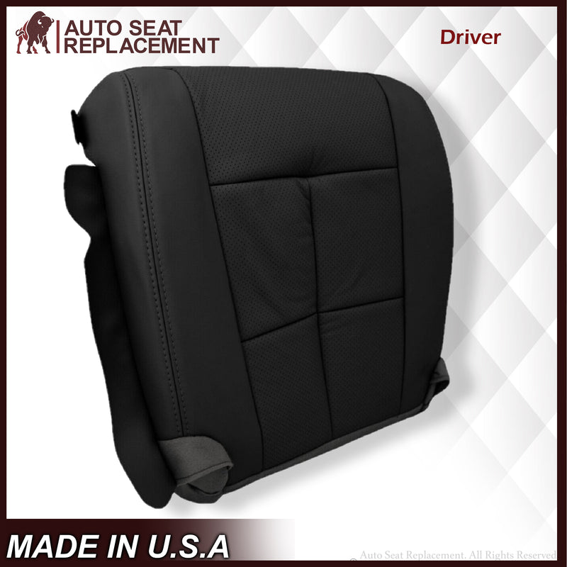 2007 2008 2009 2010 2011 2012 2013 2014 Lincoln Navigator Bottom Seat Cover in Black Leather or Vinyl - Auto Seat Replacement