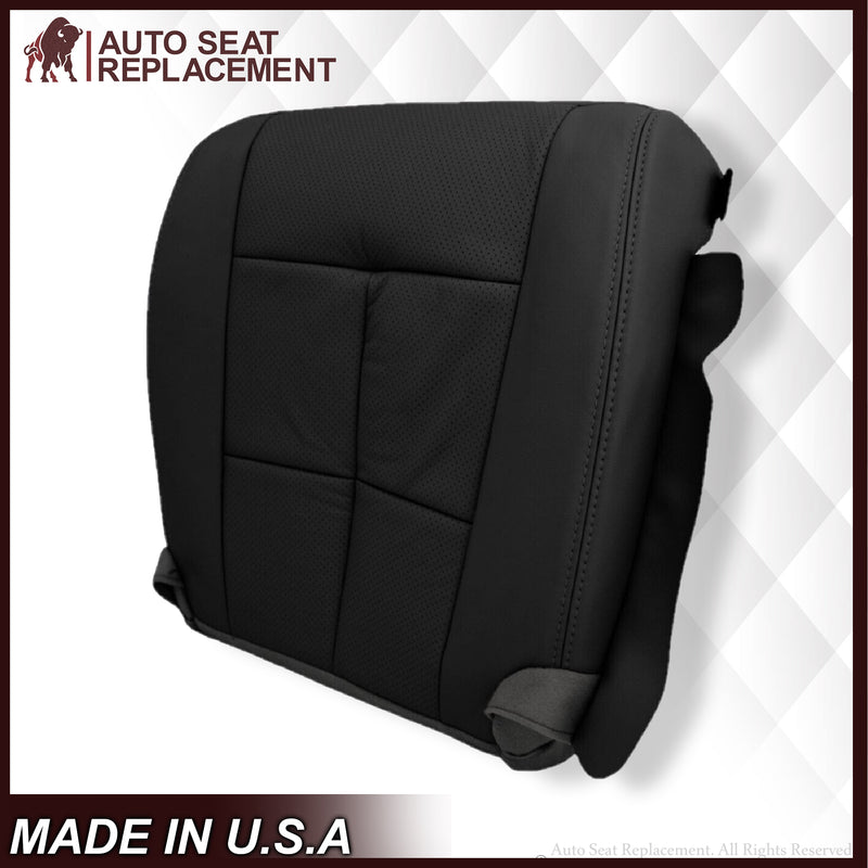 2007 2008 2009 2010 2011 2012 2013 2014 Lincoln Navigator Bottom Seat Cover in Black Leather or Vinyl - Auto Seat Replacement