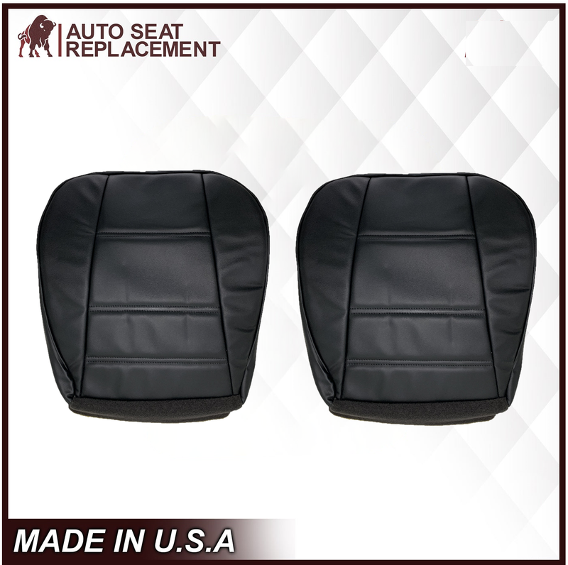 1999-2004 Ford Mustang V6 Seat Cover in Ebony Black: Choose From Variation - Auto Seat Replacement