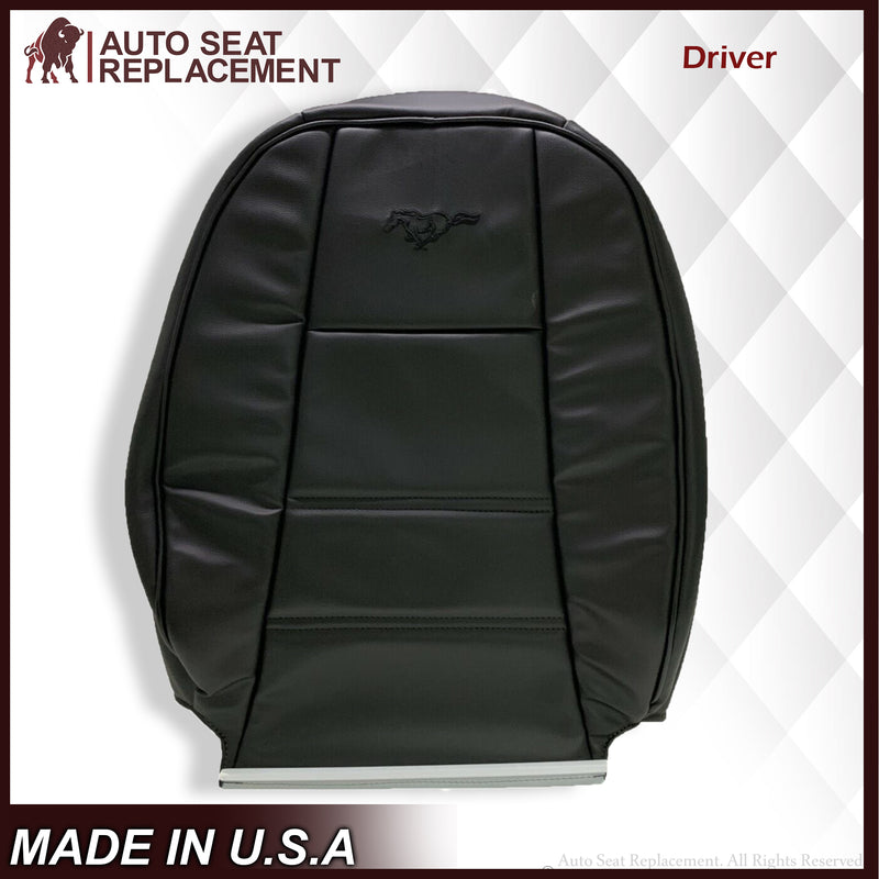 1999-2004 Ford Mustang V6 Seat Cover in Ebony Black: Choose From Variation - Auto Seat Replacement
