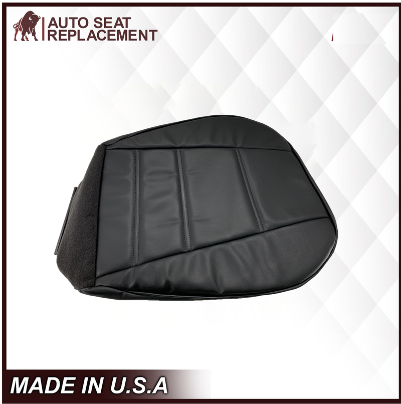1999-2004 Ford Mustang V6 Seat Cover in Ebony Black: Choose From Variation - Auto Seat Replacement