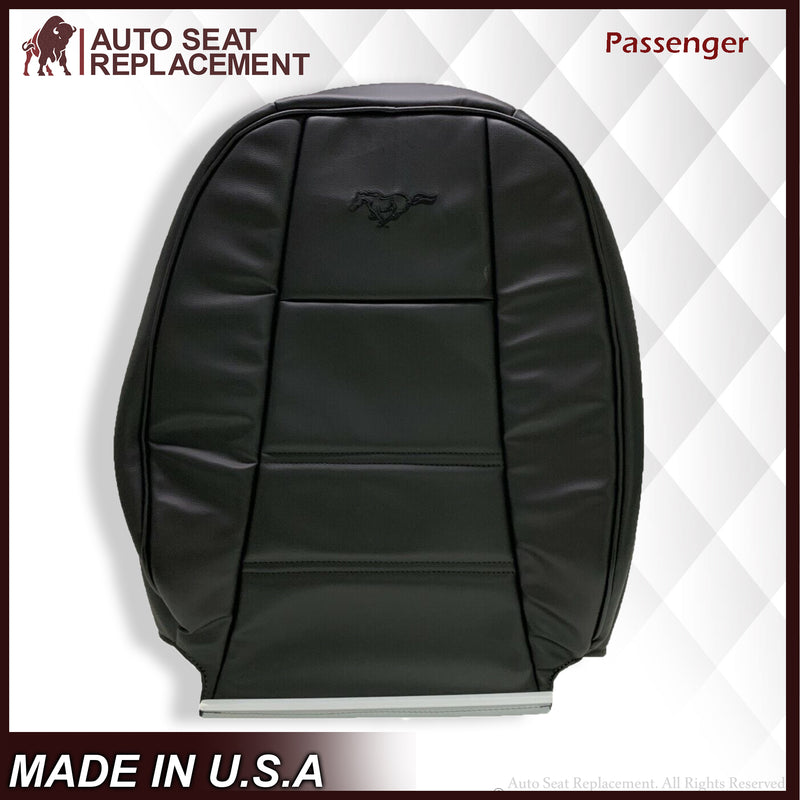 1999-2004 Ford Mustang V6 Seat Cover in Ebony Black: Choose From Variation - Auto Seat Replacement