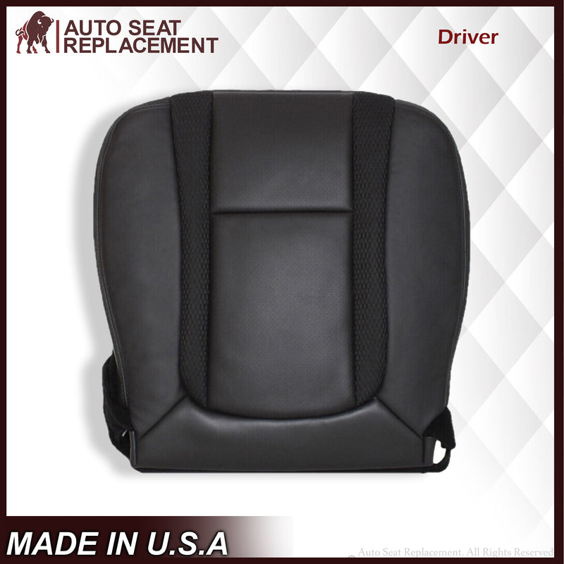 2010 2011 2012 2013 2014 Ford F150 Raptor Bottom Perforated Seat Cover in Black Choose: Leather or Vinyl - Auto Seat Replacement